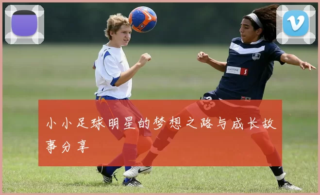 小小足球明星的梦想之路与成长故事分享