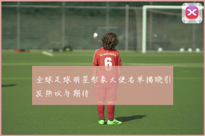 全球足球明星形象大使名单揭晓引发热议与期待